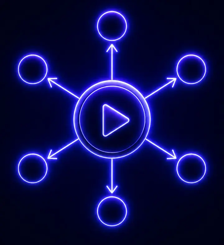 Интерфейс музыкального сервиса, представляющий W Music Distribution